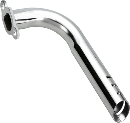 FVRITO Upgrade Header Exhaust Pipe Kit for Non Hemi Predator 212cc 196cc 6.5HP GX160 GX200 Coleman CT200u BT200X CT200u-ex KT196 Baja Warrior MB200 Clone Engine Go Kart Mini Bike Performance Parts