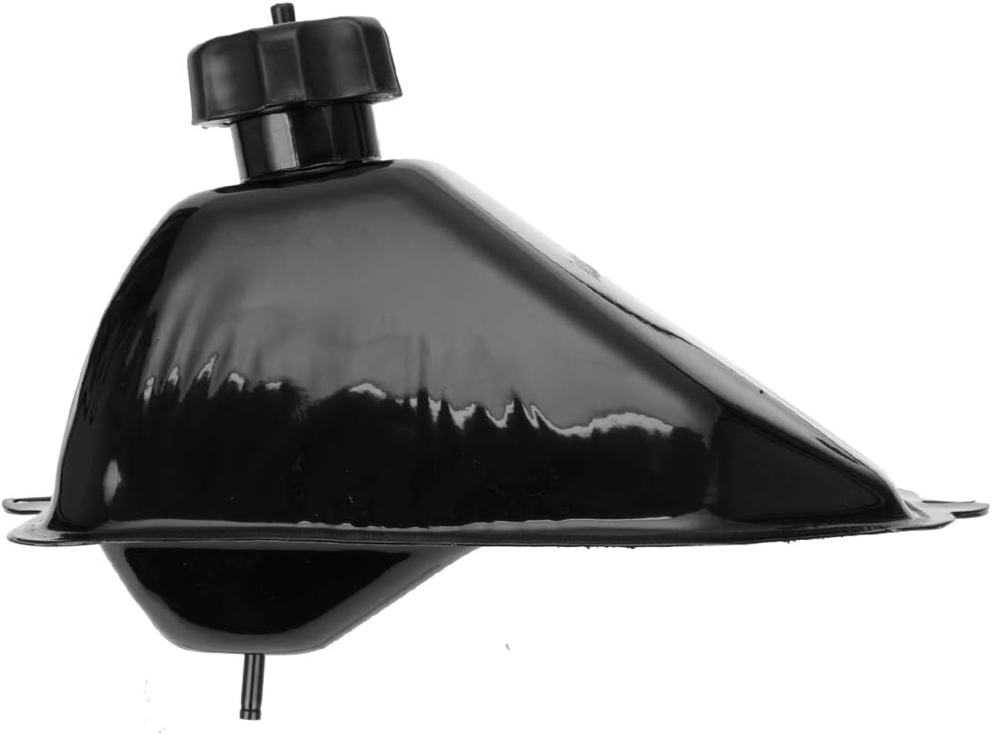 FVRITO Metal Gas Fuel Petrol Tank for 50cc 70cc 90cc 110cc 125cc Sunl Coolster Roketa Taotao ATA JCL Baja Motorsports BMS Vitacci Rider RPS Sej ICEbear Eagle Peace kazuma ATV Quad Chinese 4 Wheeler