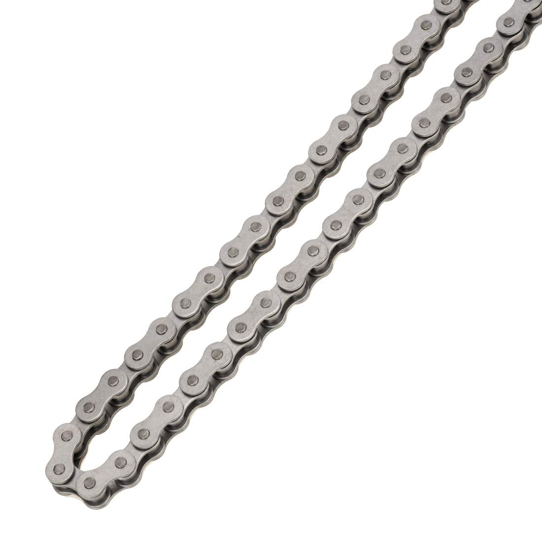 FVRITO 415H Chain 110L Link Heavy Duty and Master Link Chain Tensioner Guide Idler Pulley Roller for 2 Stroke 49cc 60cc 66cc 80cc Engines Motorized Bicycle Motor Bikes High Power Racing Parts