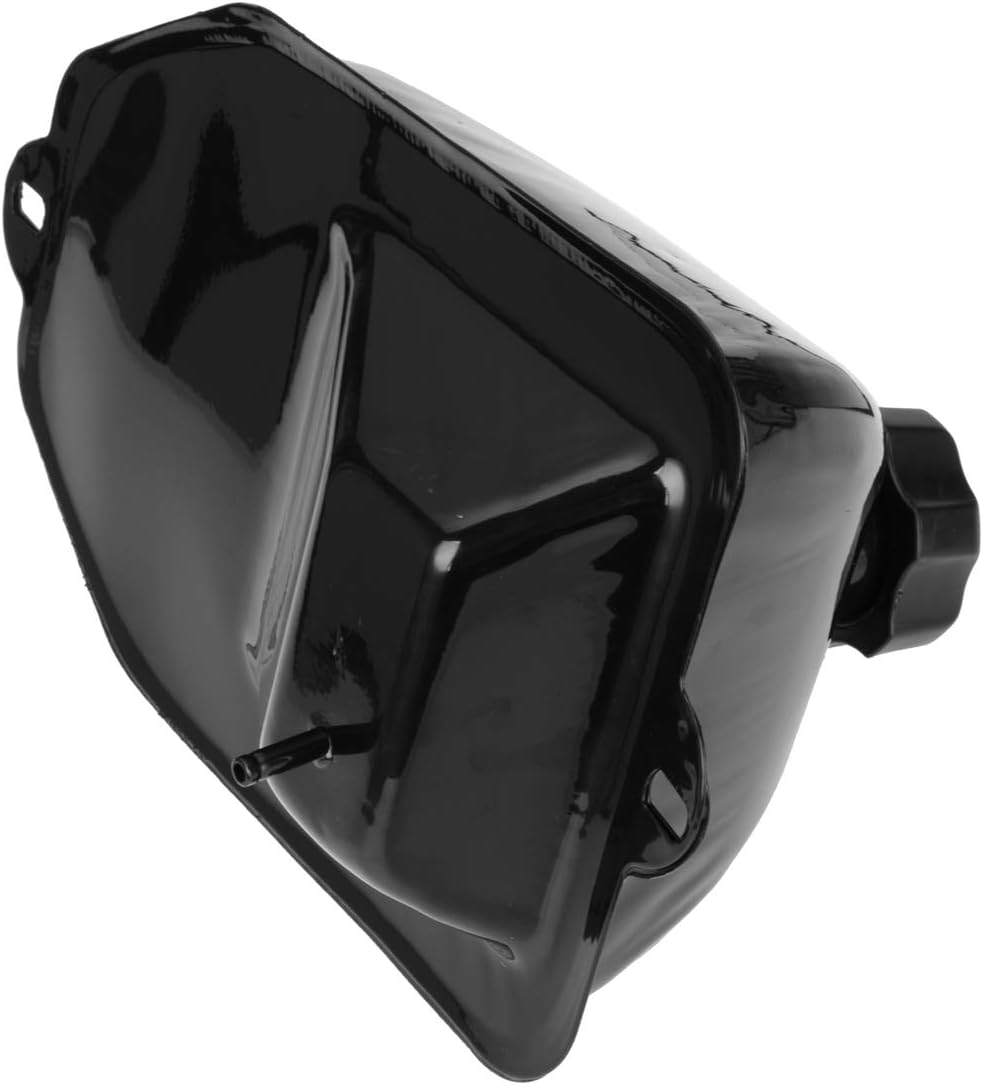 FVRITO Metal Gas Fuel Petrol Tank for 50cc 70cc 90cc 110cc 125cc Sunl Coolster Roketa Taotao ATA JCL Baja Motorsports BMS Vitacci Rider RPS Sej ICEbear Eagle Peace kazuma ATV Quad Chinese 4 Wheeler