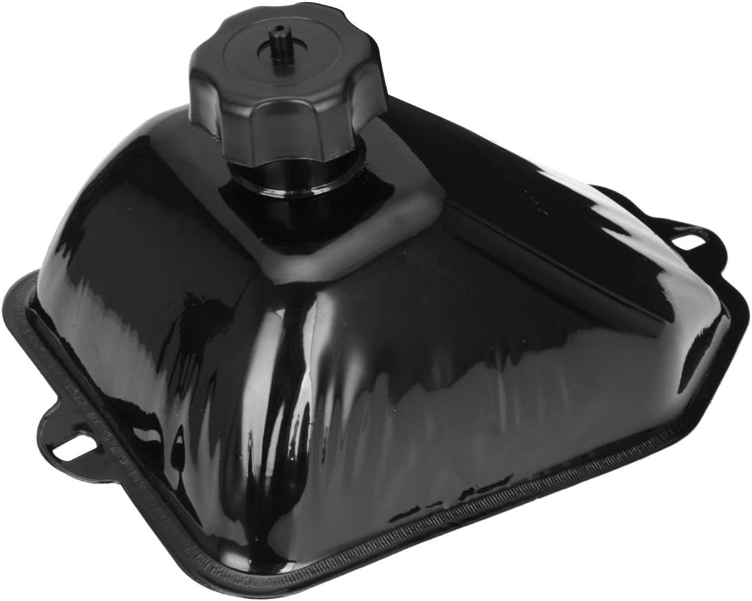 FVRITO Metal Gas Fuel Petrol Tank for 50cc 70cc 90cc 110cc 125cc Sunl Coolster Roketa Taotao ATA JCL Baja Motorsports BMS Vitacci Rider RPS Sej ICEbear Eagle Peace kazuma ATV Quad Chinese 4 Wheeler