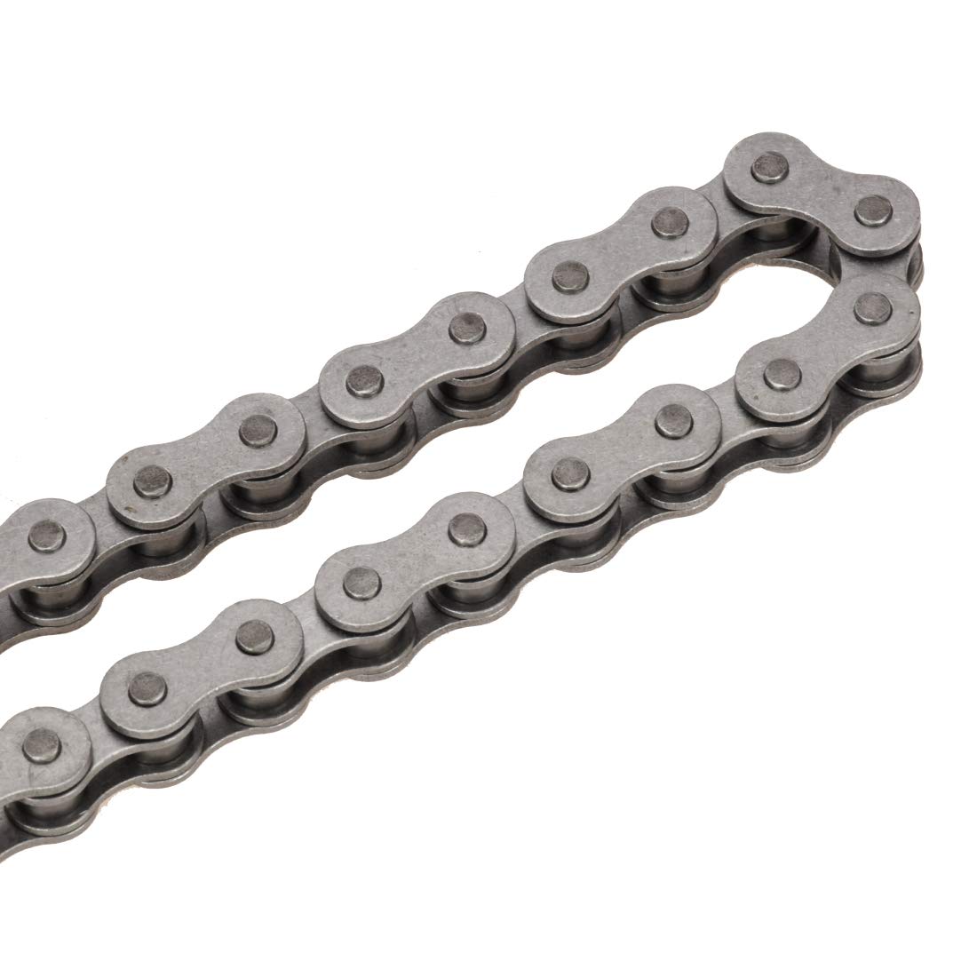 FVRITO 415H Chain 110L Link Heavy Duty and Master Link Chain Tensioner Guide Idler Pulley Roller for 2 Stroke 49cc 60cc 66cc 80cc Engines Motorized Bicycle Motor Bikes High Power Racing Parts