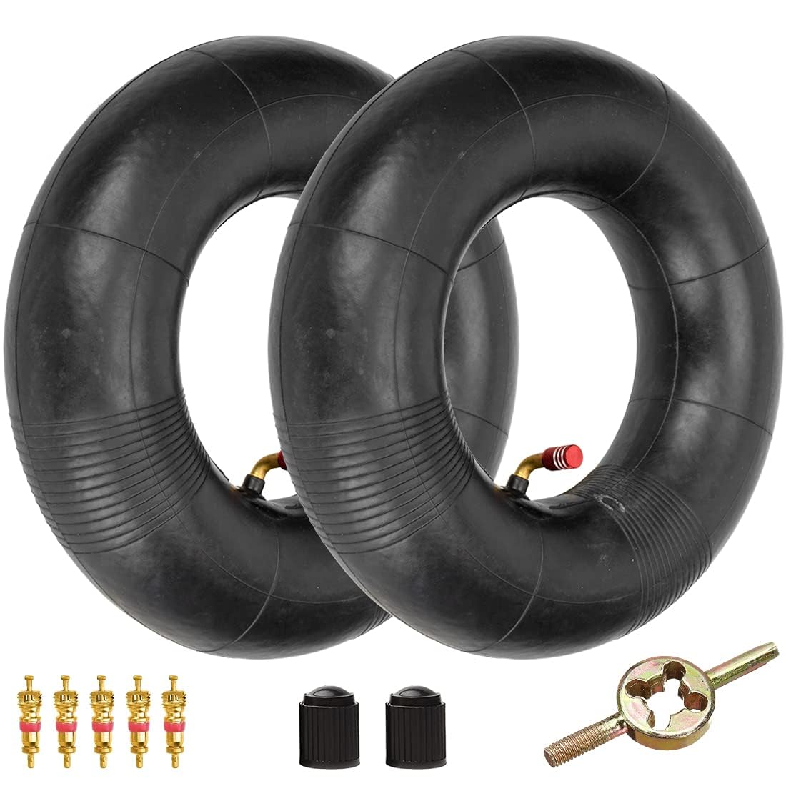 FVRITO 13x5.00-6 13x5x6 Inner Tube Heavy Duty Replacement Compatible with Razor Dirt Quad Versions 1-18 Go Kart ATV Lawn Mower Snow Blower Yard Tractor Hand Truck Wagon Pressure Washer Air Compressor