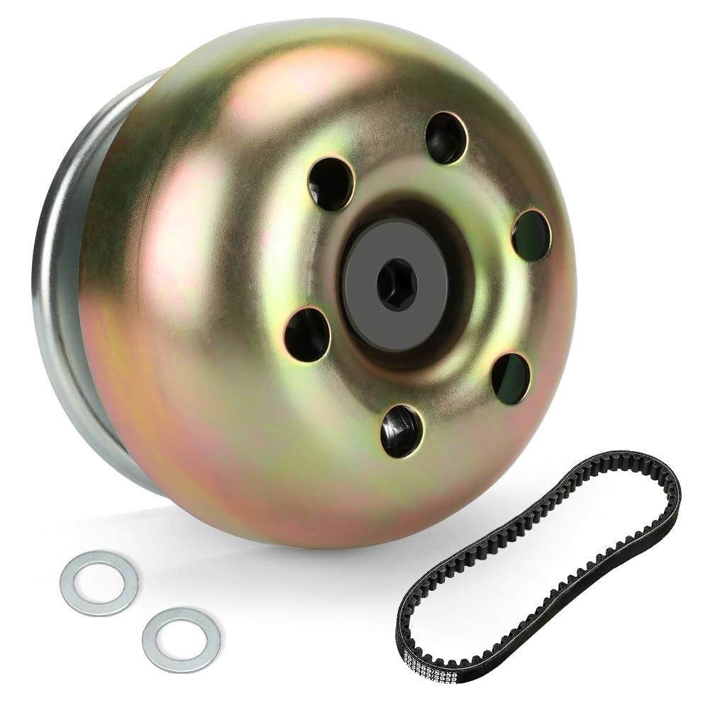 FVRITO Super 30 Series Torque Converter Driver Clutch for Predator 212cc 196cc 224cc Ghost 6.5hp Hemi Coleman CT200U BT200X Mini Bike CT200U-EX Baja Warrior Manco KT196 Go Kart Small Engines