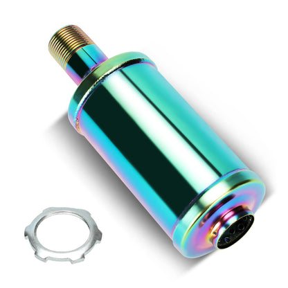 FVRITO Exhaust Muffler Silencer for Predator 196cc 212cc 301cc 420cc Coleman CT200u Trail 200 BT200x CT100u CC100x Go Kart Mini Bike Massimo Baja MB200 KT196 GX160 GX200 Clone 6.5hp Engine Parts Black