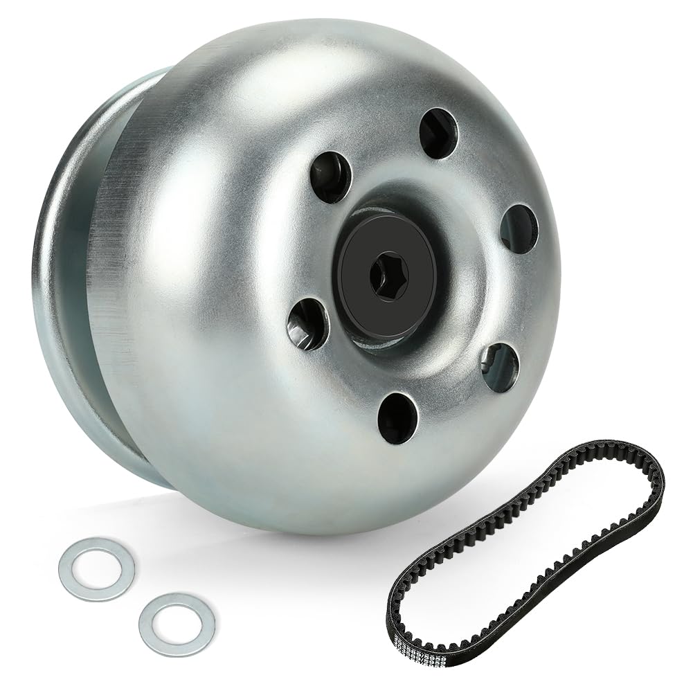 FVRITO Super 30 Series Torque Converter Driver Clutch for Predator 212cc 196cc 224cc Ghost 6.5hp Hemi Coleman CT200U BT200X Mini Bike CT200U-EX Baja Warrior Manco KT196 Go Kart Small Engines