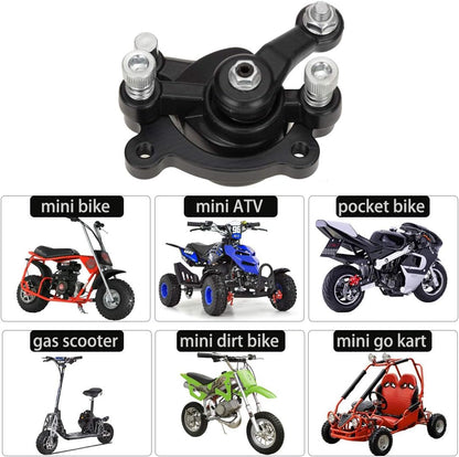 FVRITO Rear Disc Brake Caliper Pads for 97cc 2.8HP Baja Motorsports Doodle Bug DB30 (Dirt Bug, Racer) MVS10 Electric Razor MX500 RSF350 Mini Bike 43 47 49cc Mini ATV Gas Scooter Dirt Pocket Bike