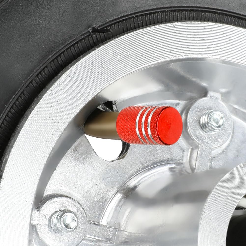 FVRITO Premium Front Wheel Assembly Replacement for Razor Crazy Cart (V5+),Crazy Kart DLX Electric Drifting Cart 200x50 Tire Tube Chain Sprocket Axle and Rim Parts Accessories