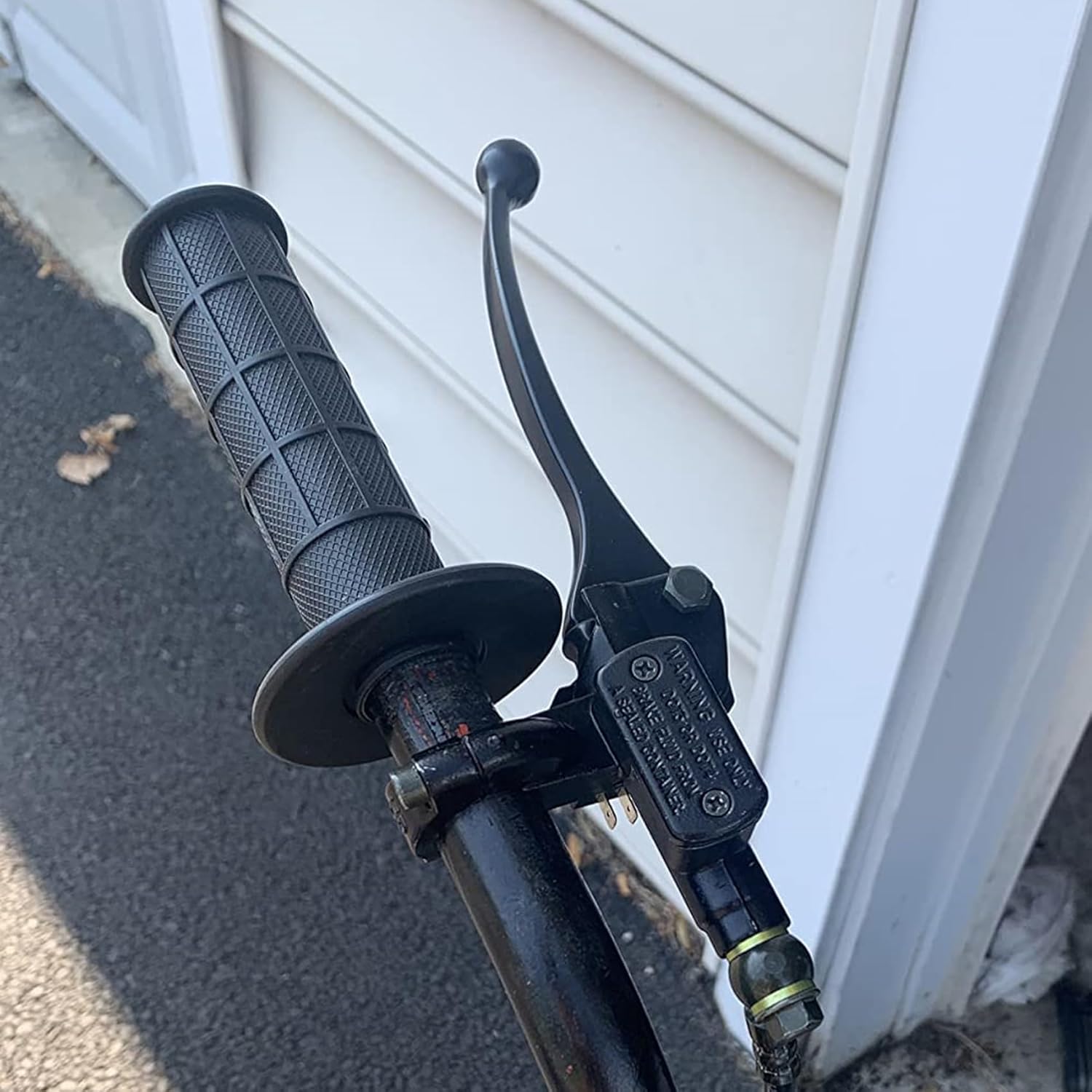 FVRITO 50 Inch Upgraded Left Hydraulic Disc Hand Brake Master Cylinder Caliper Assembly for 97cc 2.8HP Baja Doodle Bug DB30 Blitz Dirt Bug Racer Mini Bike Motorsports Go Karts